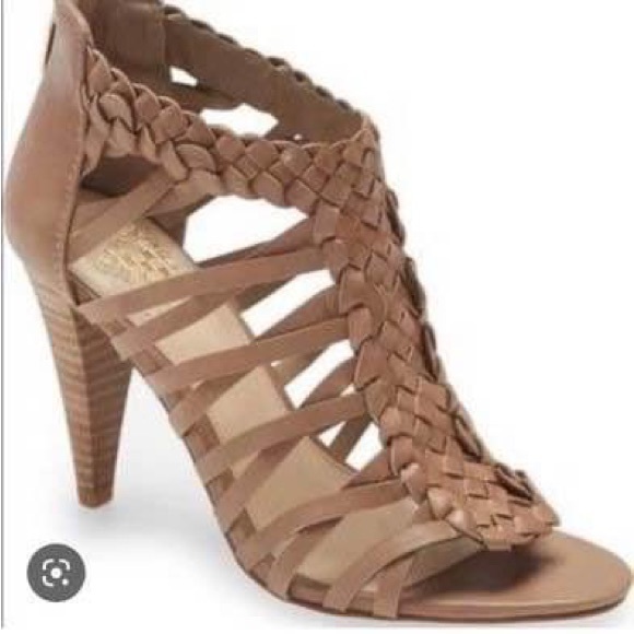 Vince Camuto Alaizah Strappy Heel Sandal in Tortilla Beige (Size 8.5/39) - Picture 2 of 2